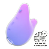 Satisfyer Mermaid Vibes Violet/Pink USB Rechargeable Stimulator AIR PULSATION